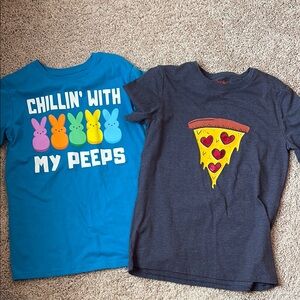 2 Boys XL Holiday tees